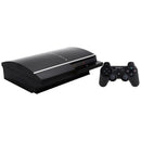 Videogame PlayStation 3 Fat 160GB Cor Black Piano Seminovo + 2 Controles + 5 Jogos